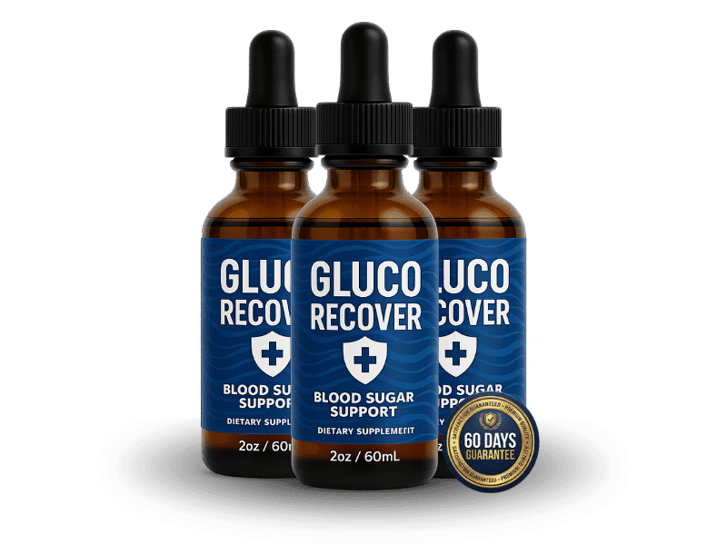 3 Bottles GlucoRecover