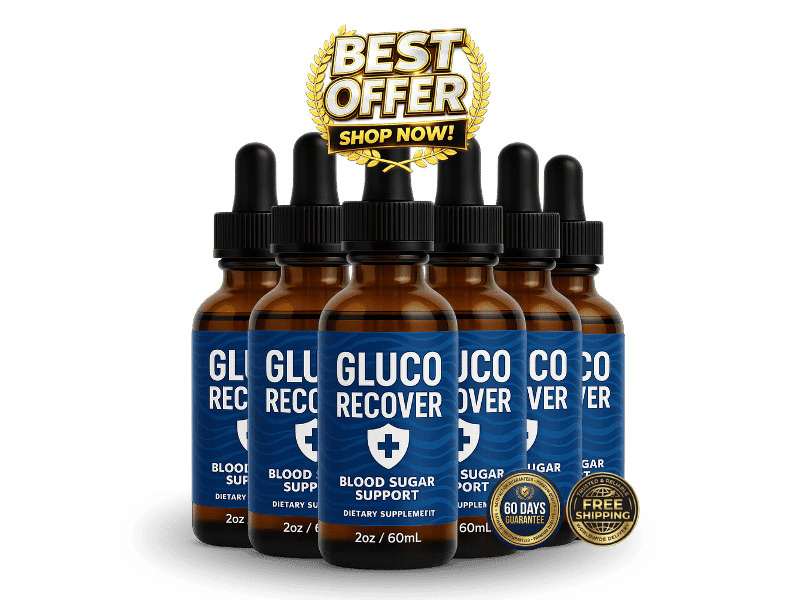 6 Bottles GlucoRecover